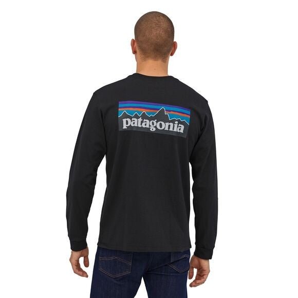 Camiseta Manga larga P - 6 Logo Responsibili - Tee Negro - Olokuti