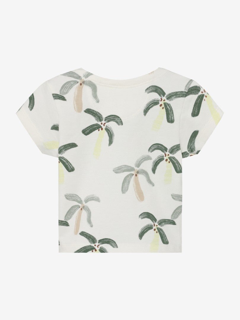 Camiseta m/c AOP Egret Palmeras - Olokuti