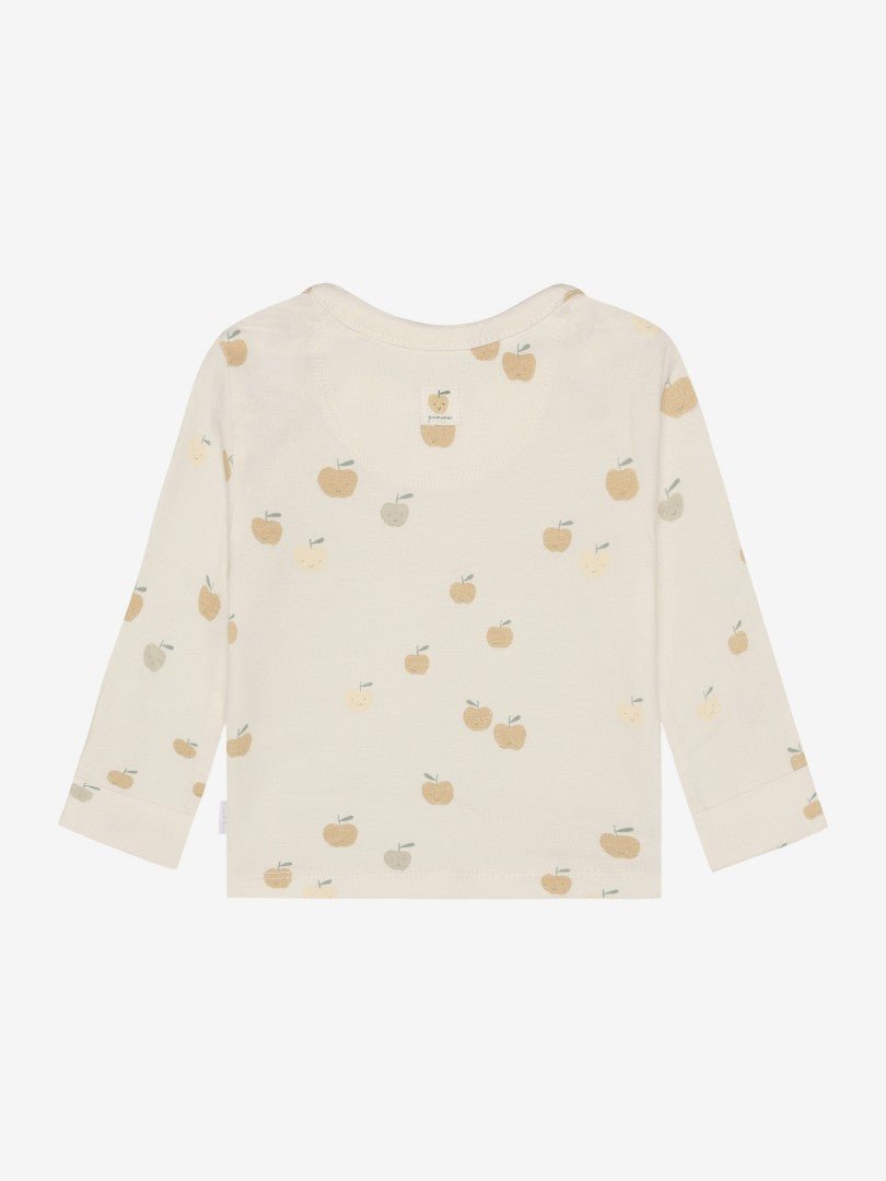 Camiseta m/l AOP Egret Manzanas - Olokuti