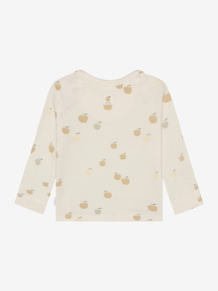 Camiseta m/l AOP Egret Manzanas - Olokuti