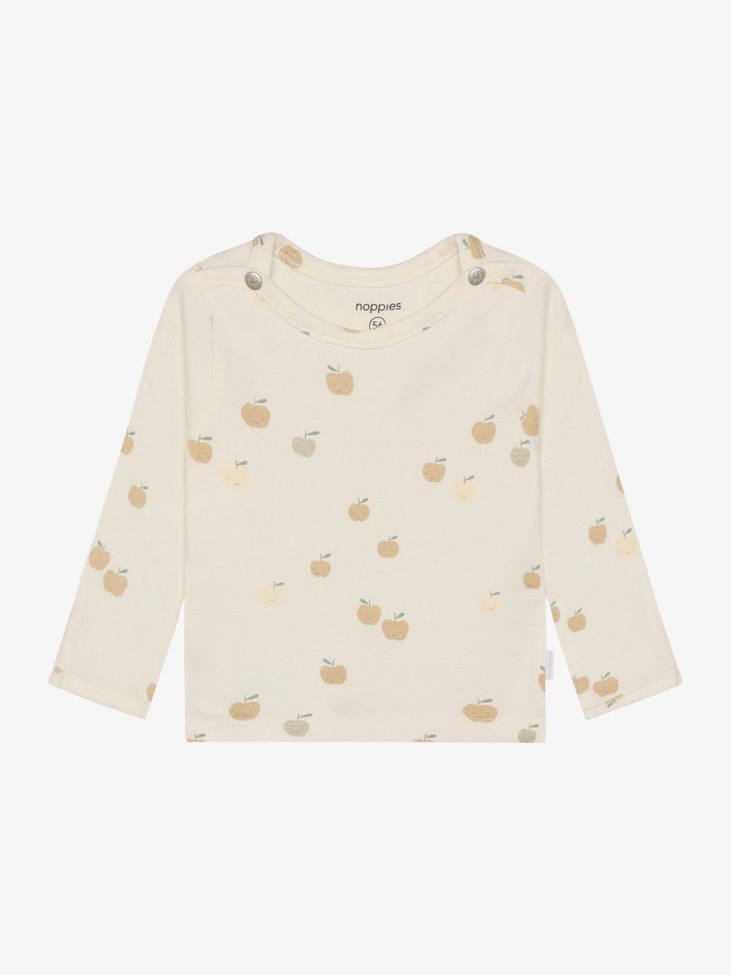 Camiseta m/l AOP Egret Manzanas - Olokuti