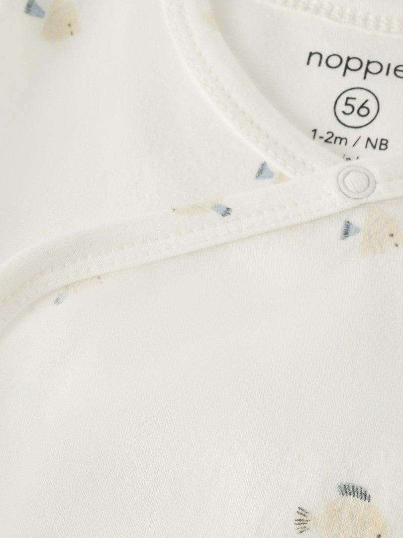 Camiseta m/l AOP Egret Peces - Olokuti