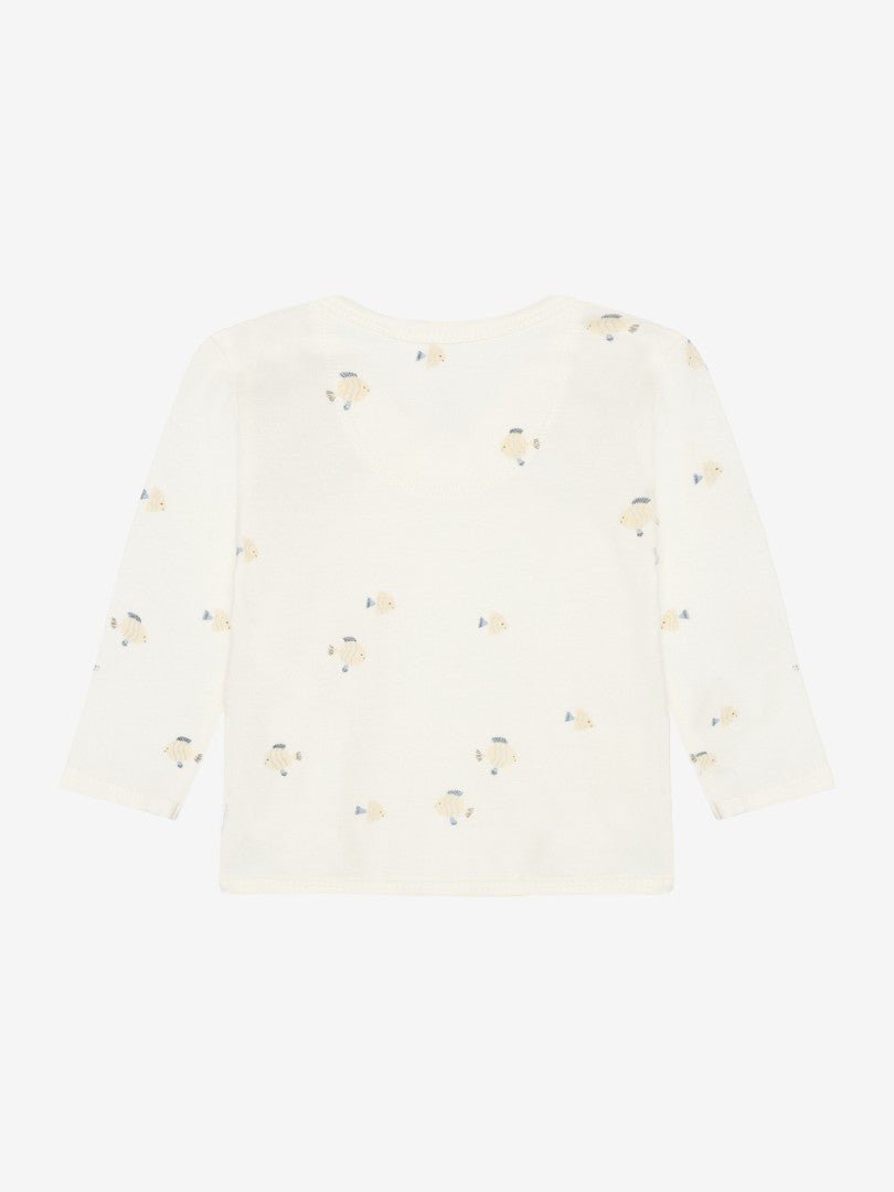 Camiseta m/l AOP Egret Peces - Olokuti