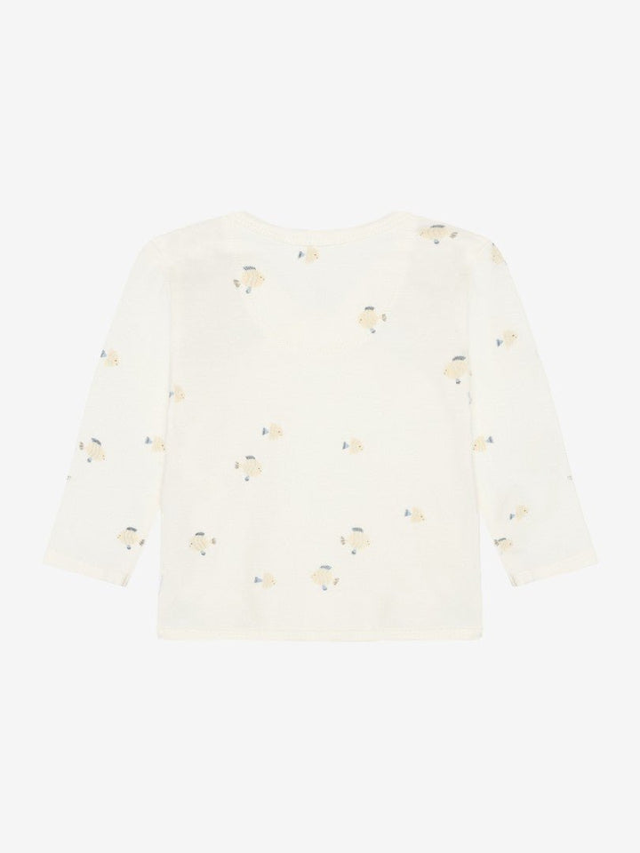 Camiseta m/l AOP Egret Peces - Olokuti