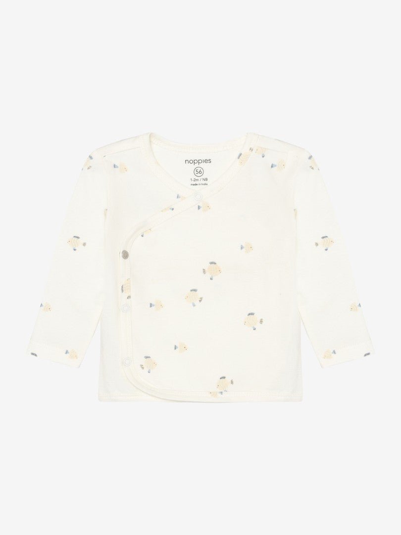 Camiseta m/l AOP Egret Peces - Olokuti