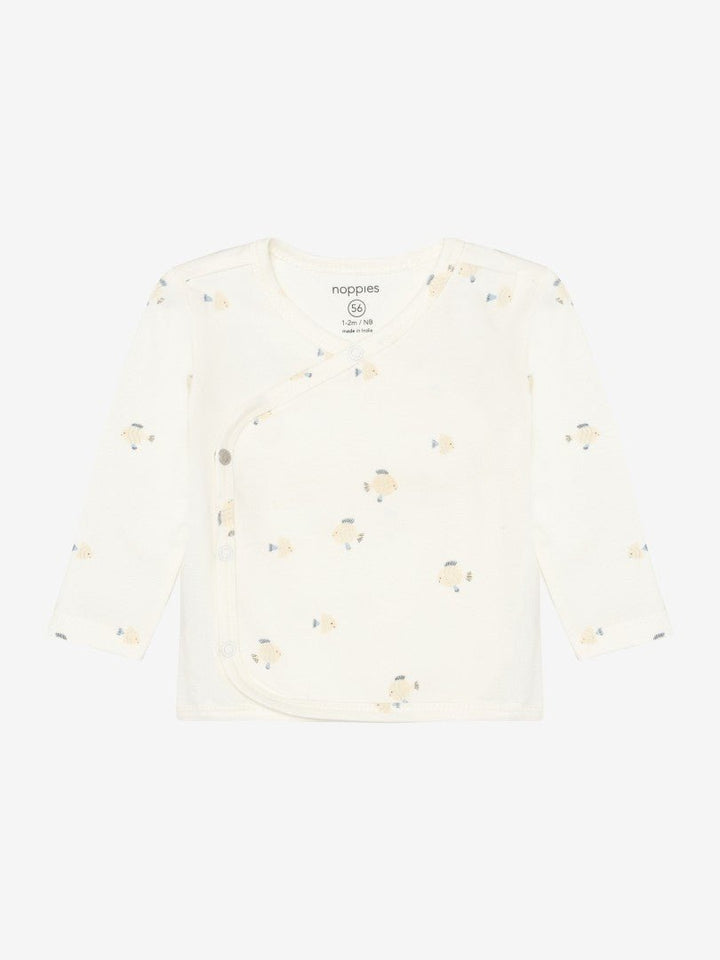 Camiseta m/l AOP Egret Peces - Olokuti