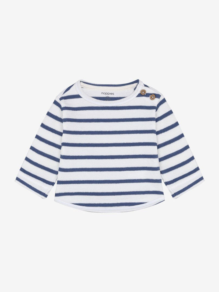 Camiseta m/l Rayas Gray Blue - Olokuti