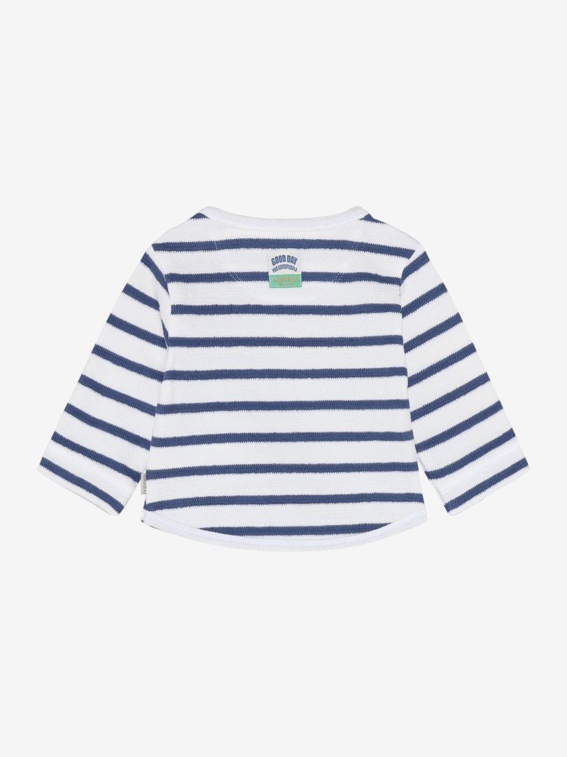 Camiseta m/l Rayas Gray Blue - Olokuti