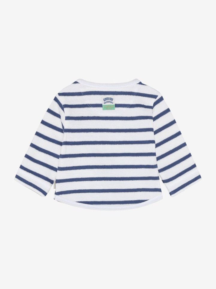 Camiseta m/l Rayas Gray Blue - Olokuti