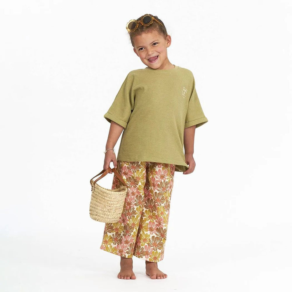 Camiseta Rizo TALI Oliva - Olokuti