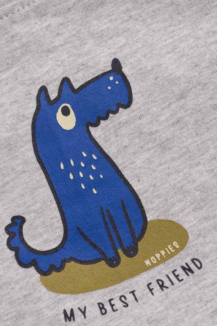 Camiseta Shafer Gris mezcla - Olokuti