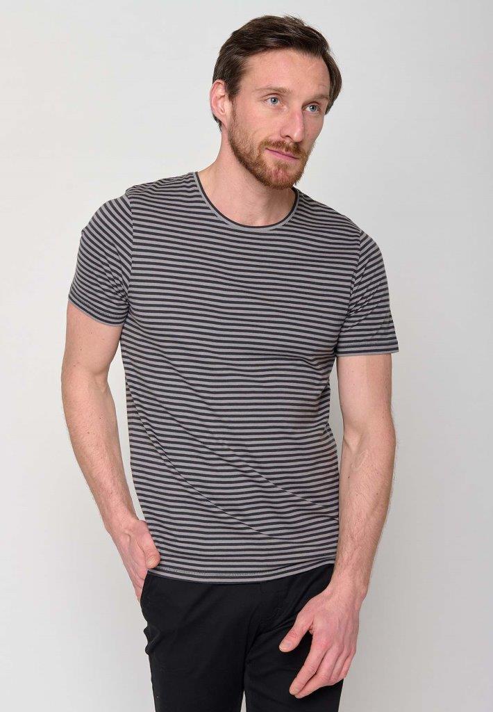 Camiseta Spice Rayas Grises - Olokuti