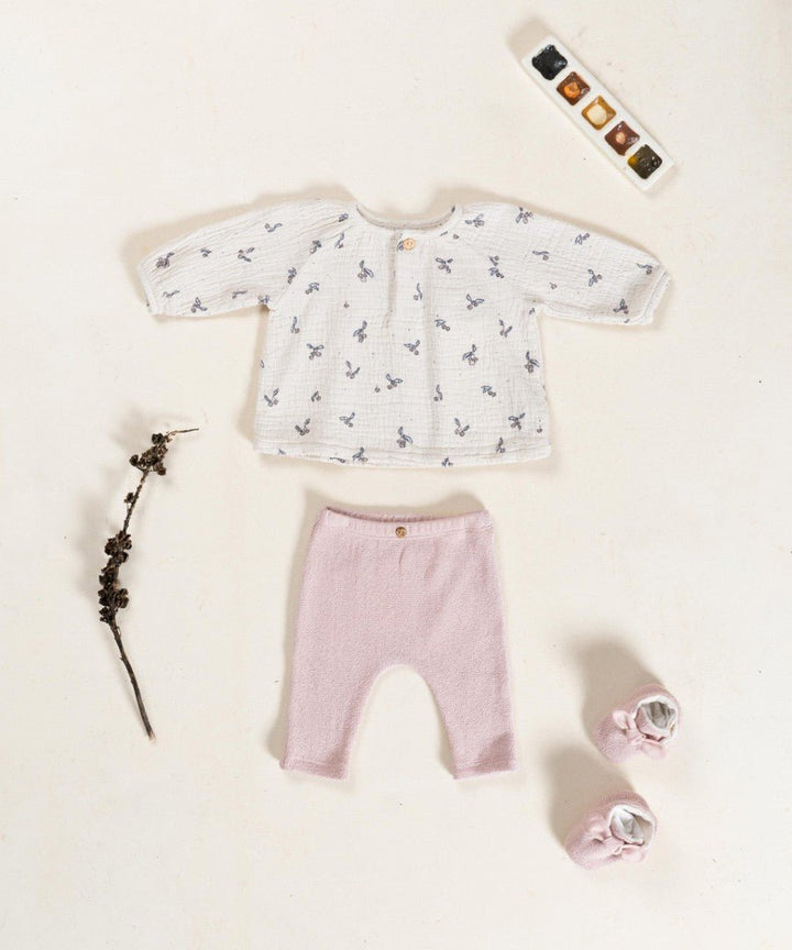 Camiseta Tejida estampada Pencil Madroños - Olokuti