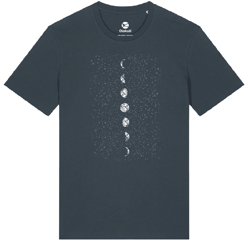 Camiseta Unisex Crafter India Grey Lunas - Olokuti