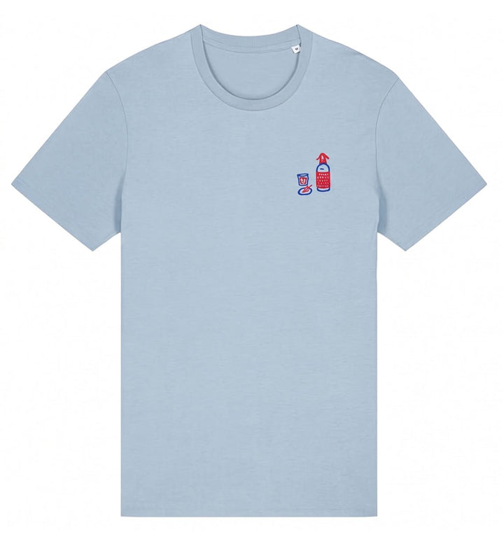 Camiseta Unisex Slow Life Style Sky blue - Olokuti