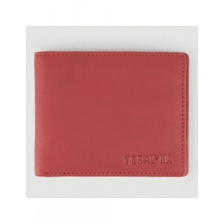 Cartera piel Akahata Rojo Negro - Olokuti