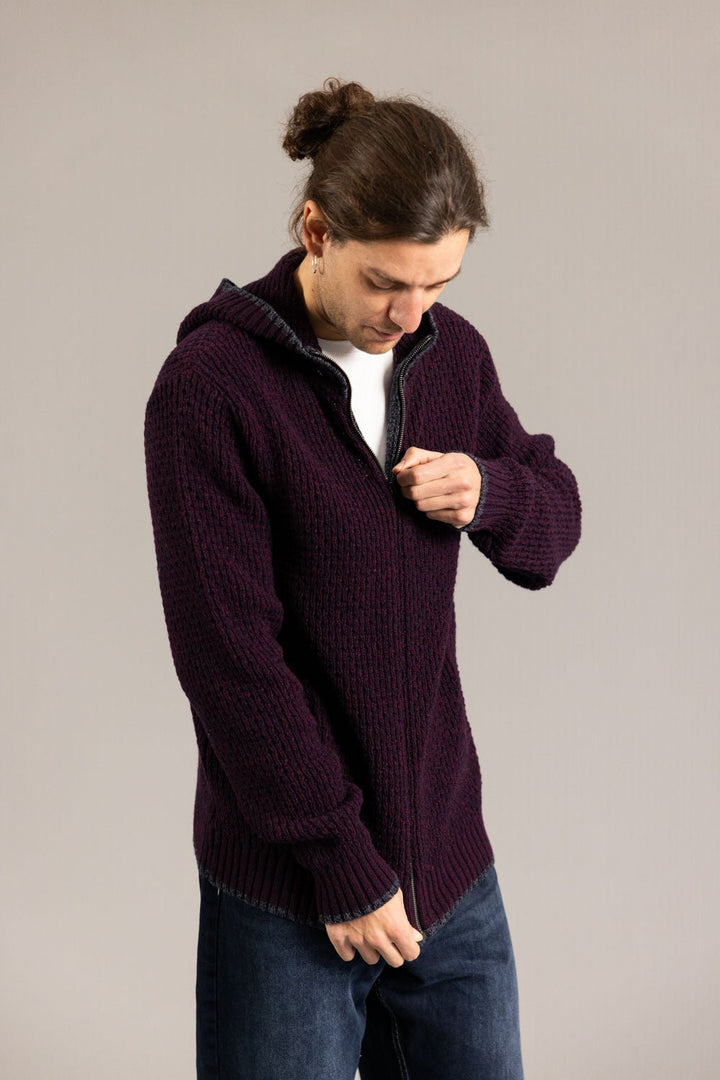 Chaqueta Capucha FENC Granate - Olokuti