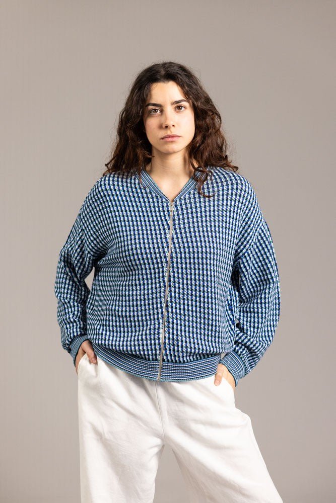 Chaqueta LOTUS Azul - Olokuti