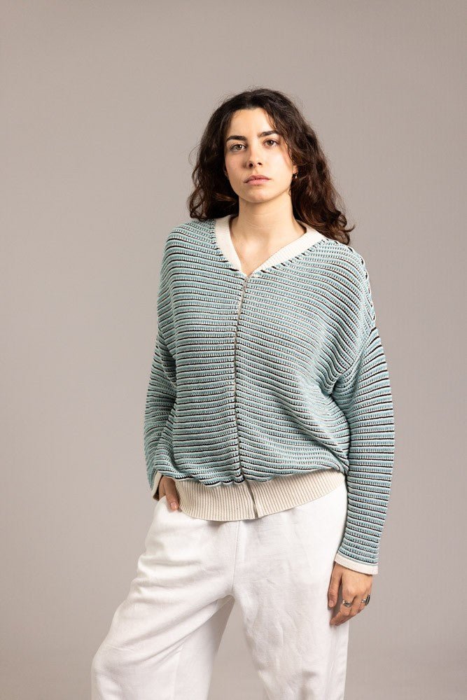Chaqueta MOLSA Turquesa - Olokuti