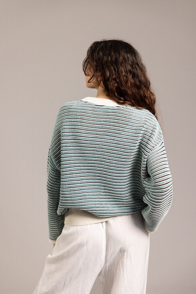 Chaqueta MOLSA Turquesa - Olokuti