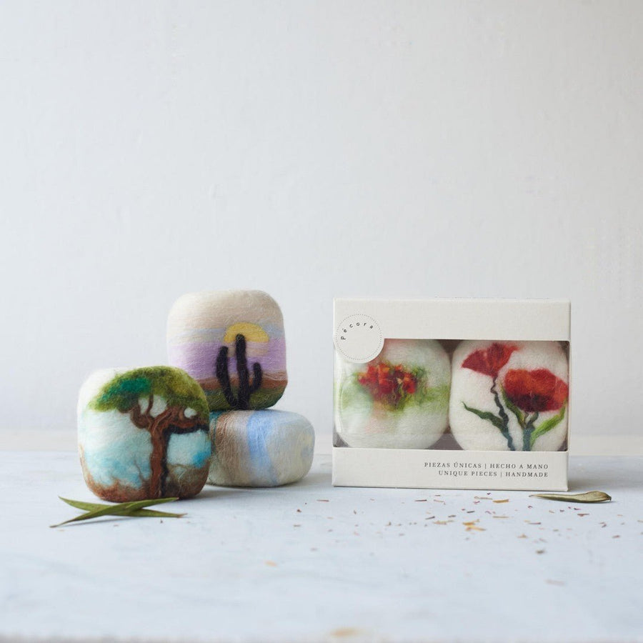 Dúo de jabones artesanales de lana Pécora - Olokuti