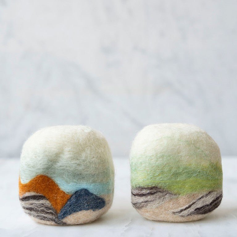 Dúo de jabones artesanales de lana Pécora - Olokuti