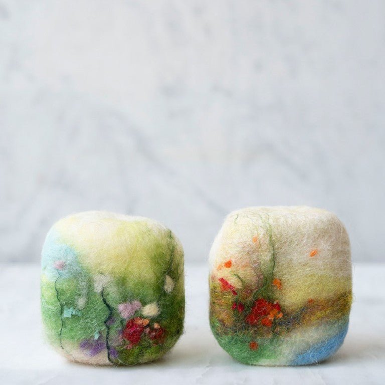 Dúo de jabones artesanales de lana Pécora - Olokuti