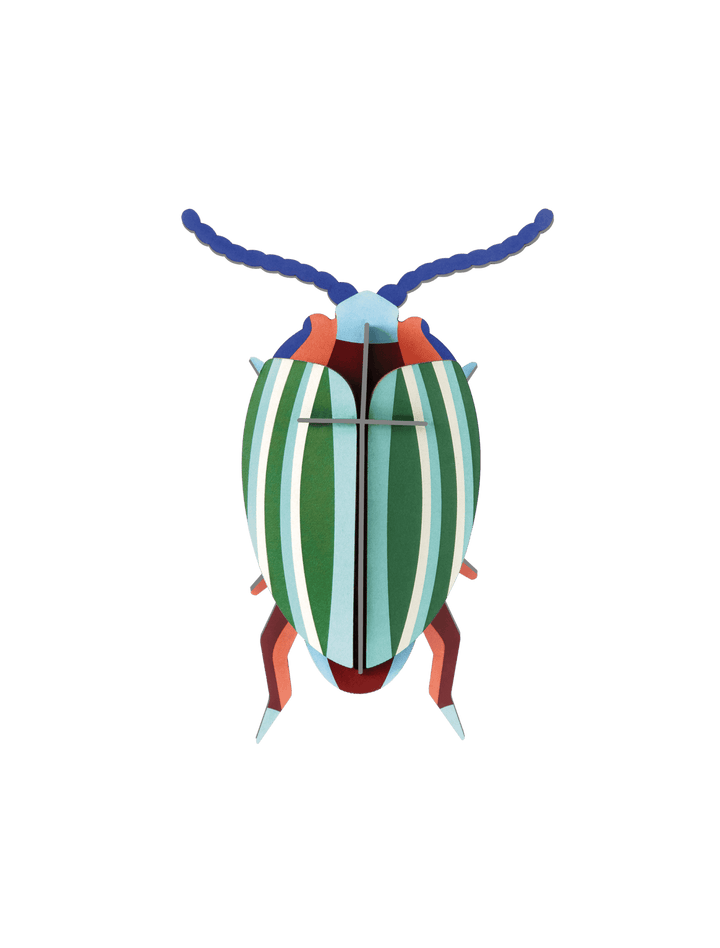 Escarabajo pequeño Insecto Arte Floral - Olokuti