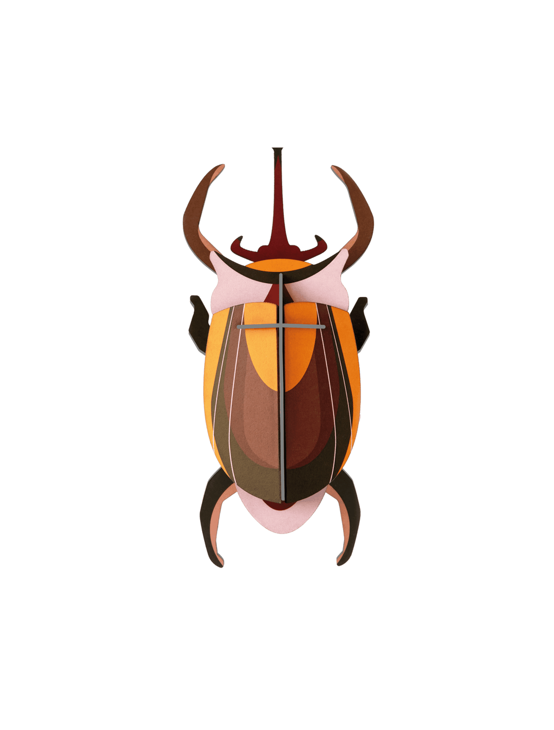 Escarabajo pequeño Insecto Arte Floral - Olokuti