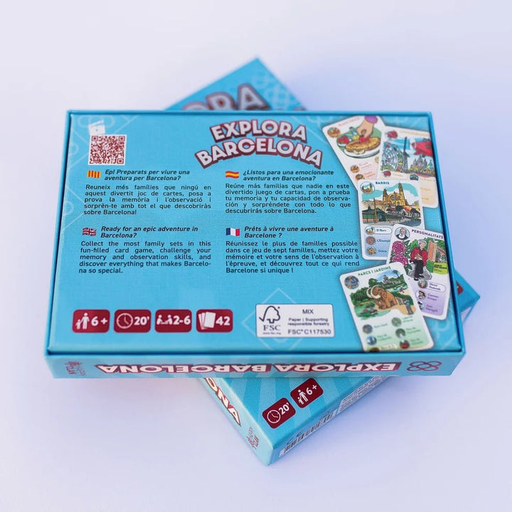 Explora Barcelona - El juego de las familias - Olokuti