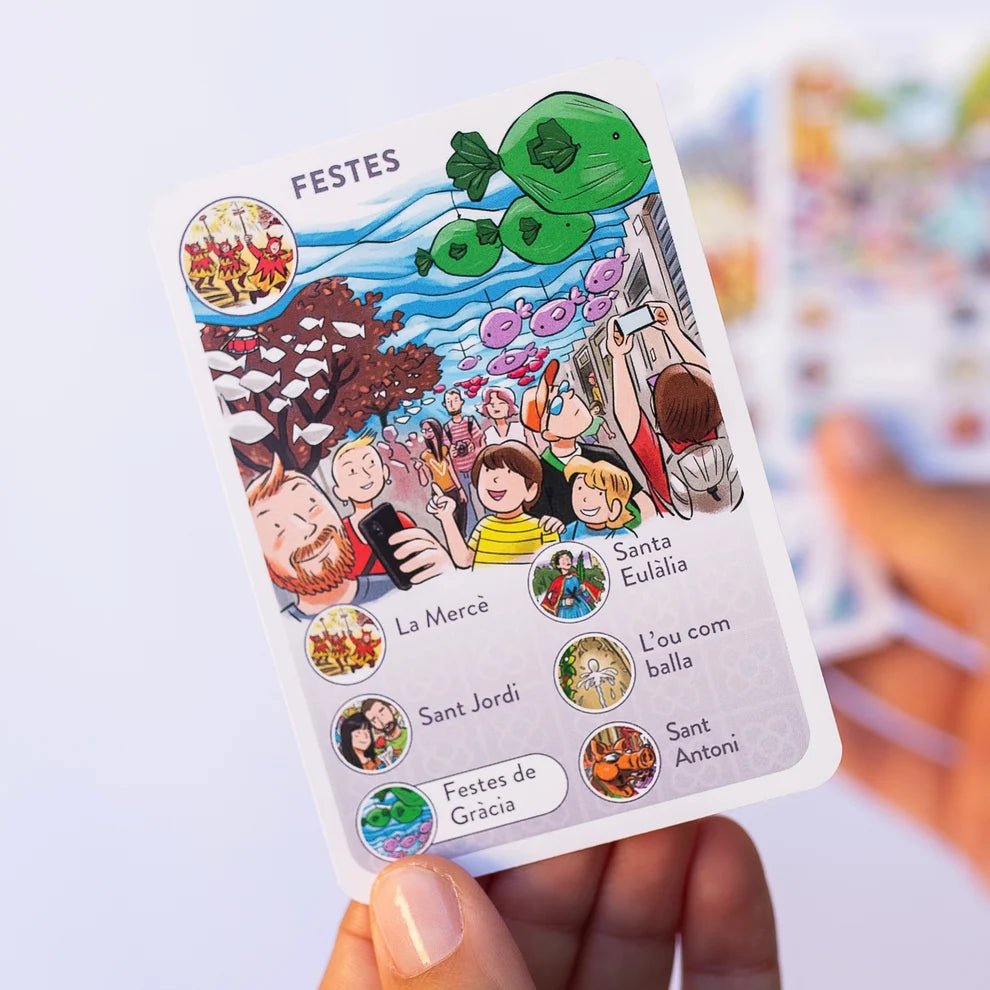 Explora Barcelona - El juego de las familias - Olokuti