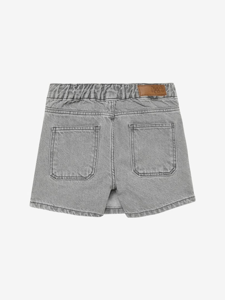 Falda - pantalón corto mini Light Grey Denim - Olokuti