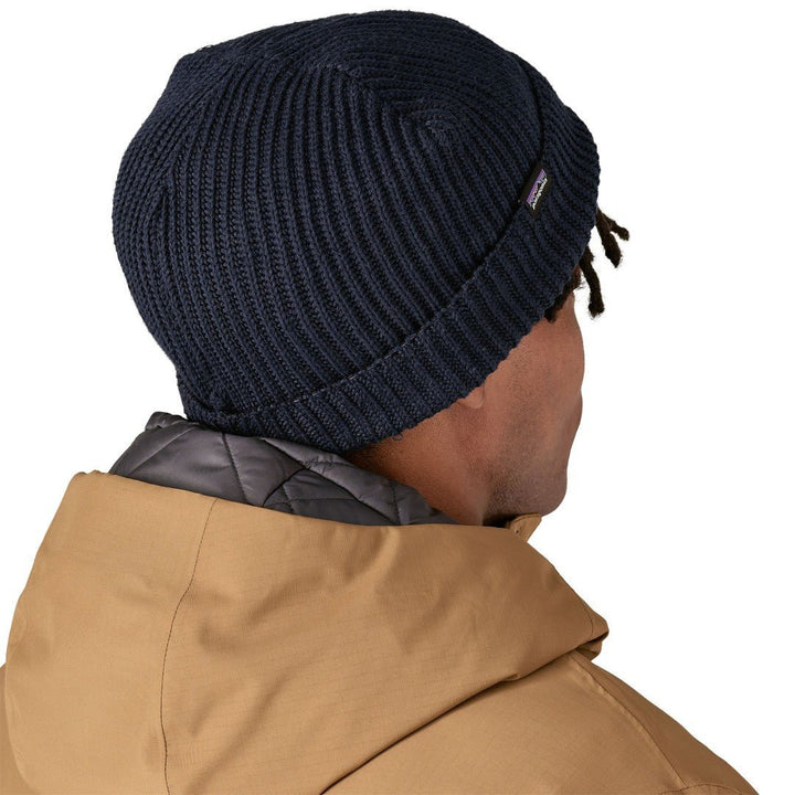 Gorro Fishermans Rolled Beanie Navy Blue - Olokuti