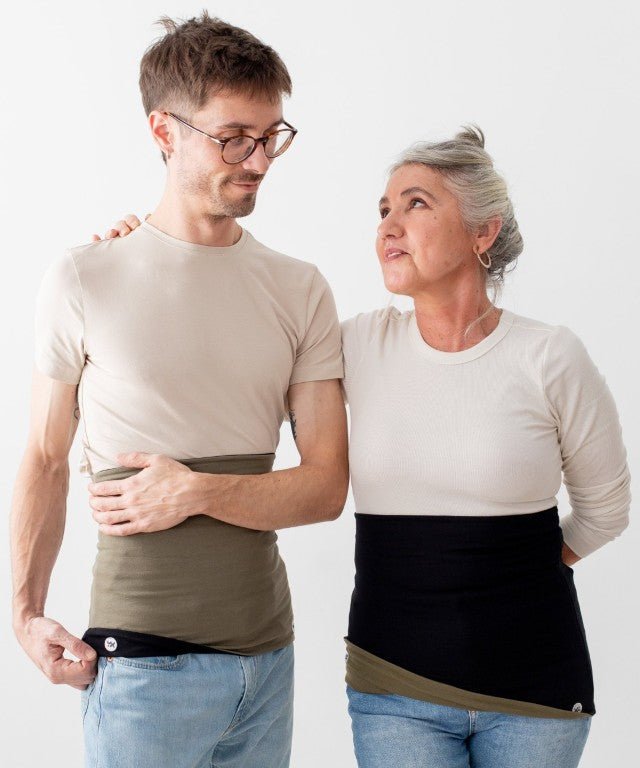 Haramaki adulto Reversible Negro/Verde - Olokuti