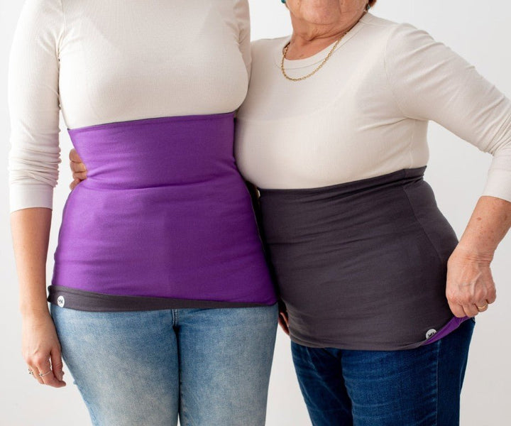 Haramaki adulto Reversible Plomo/Lila - Olokuti