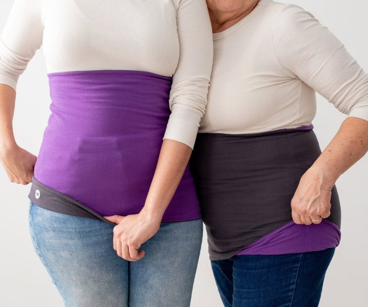 Haramaki adulto Reversible Plomo/Lila - Olokuti