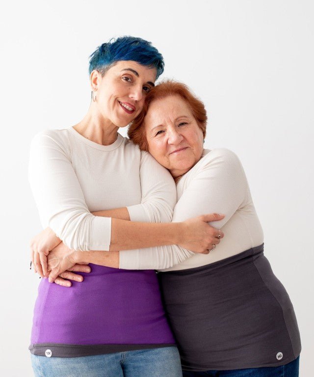 Haramaki adulto Reversible Plomo/Lila - Olokuti