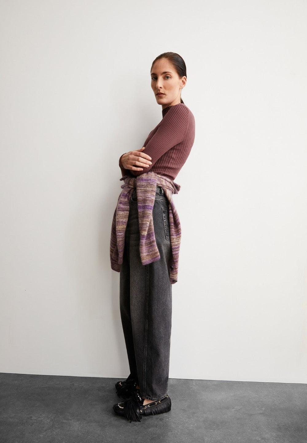 Jersey ALAANIA Dark berry - Olokuti