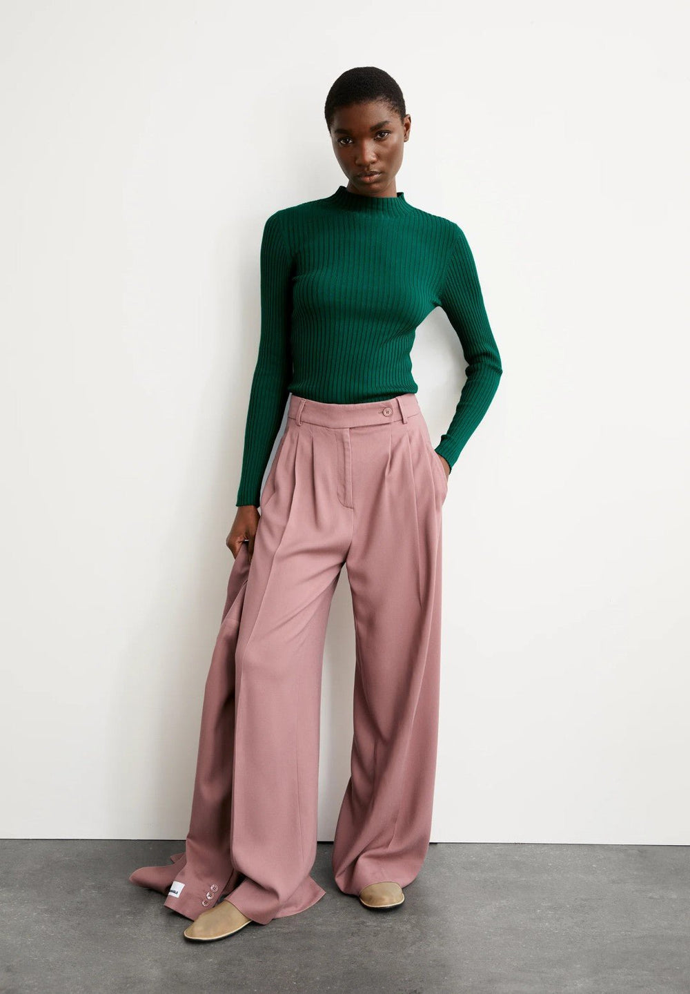 Jersey ALAANIA Emerald green - Olokuti