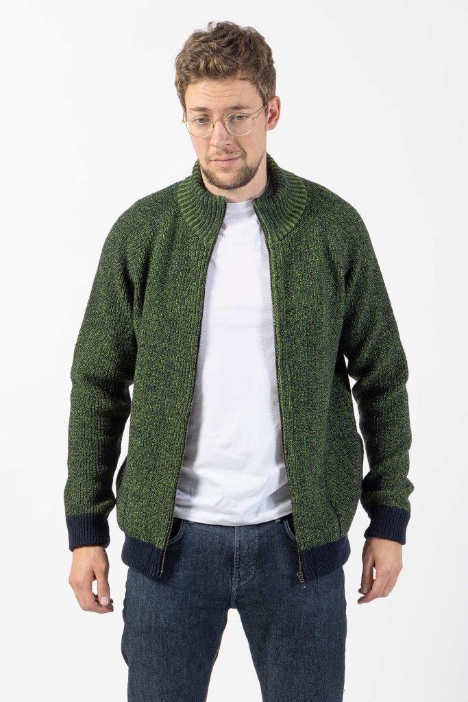 Jersey con cremallera Bedoll Verde - Olokuti