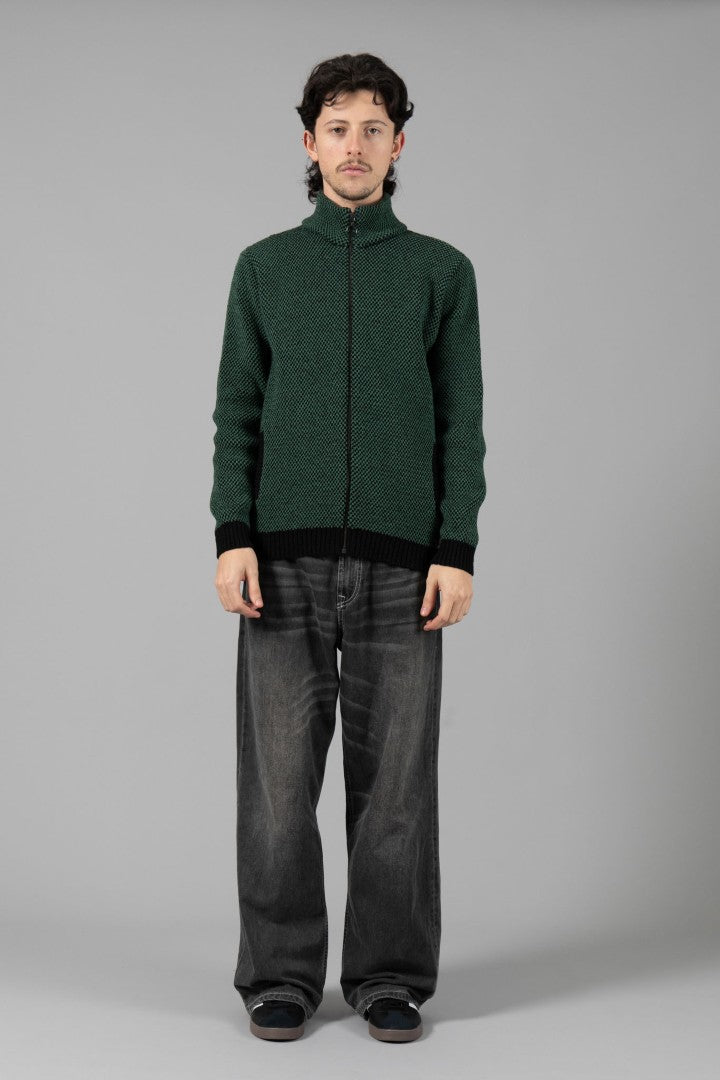 Jersey con cremallera NOGUER Verde - Olokuti