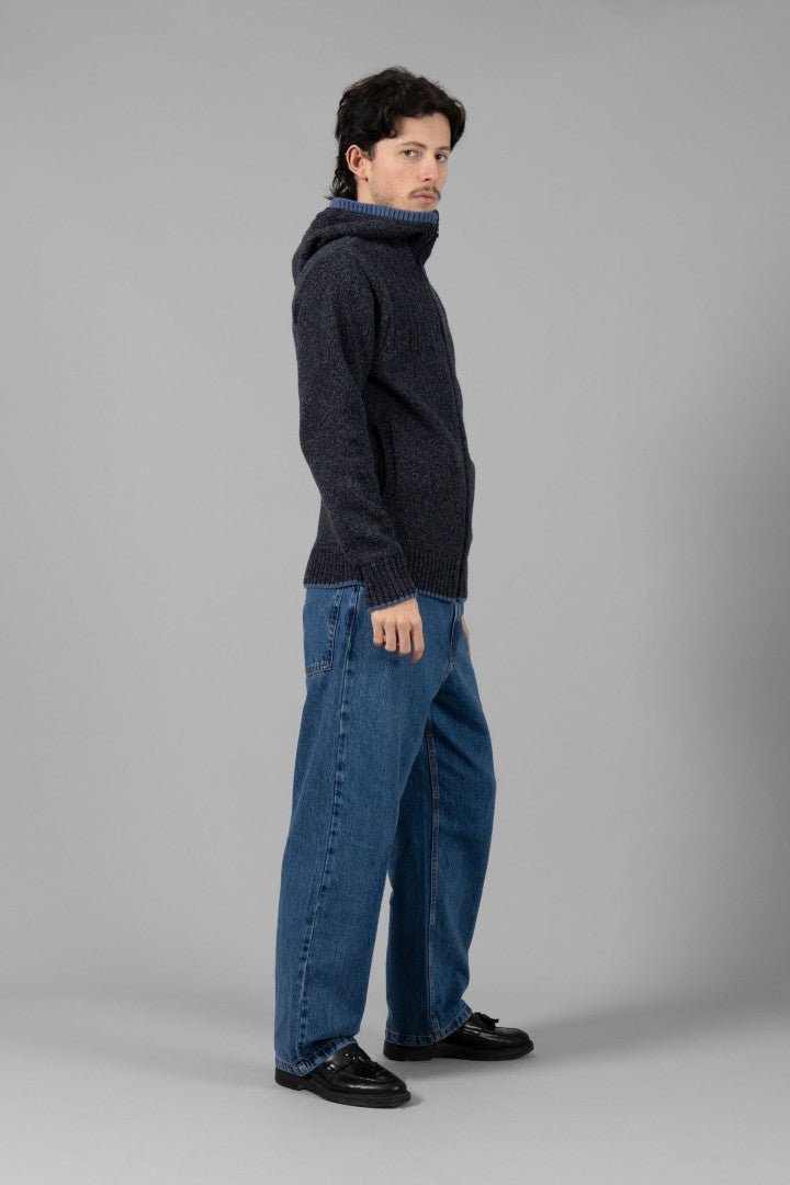 Jersey con cremallera REIG Gris - Olokuti