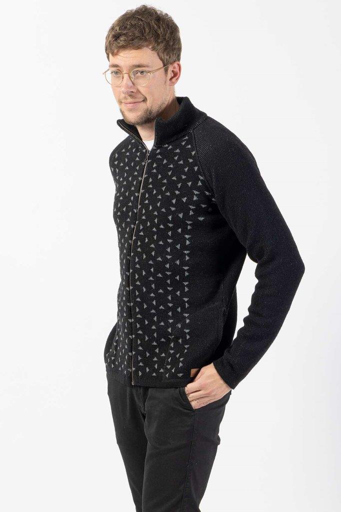 Jersey con cremallera Salze Negro - Olokuti
