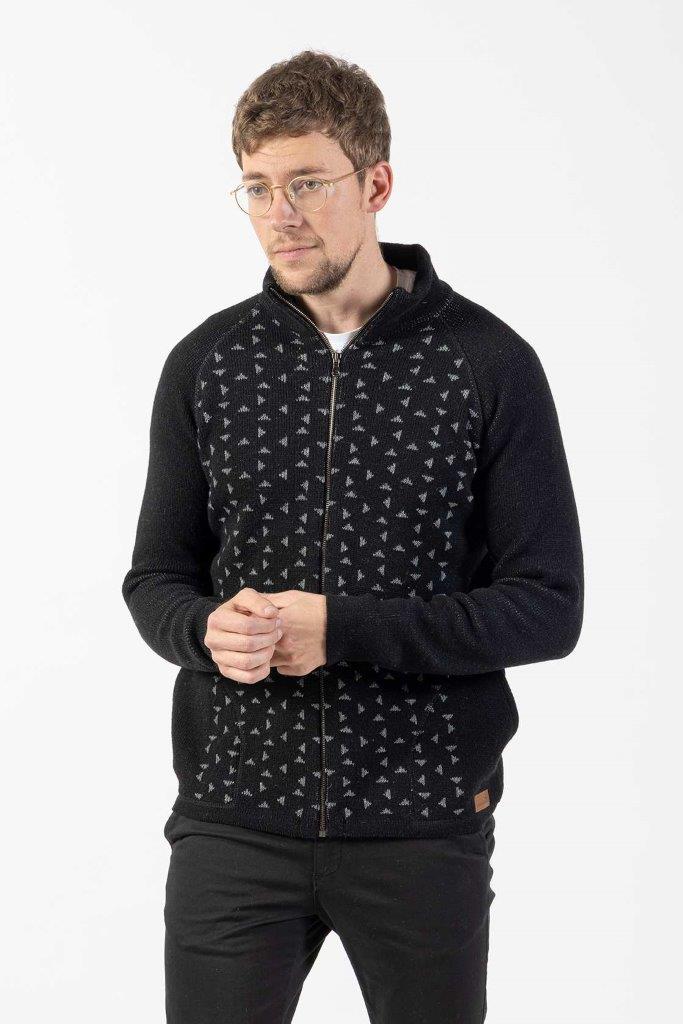 Jersey con cremallera Salze Negro - Olokuti