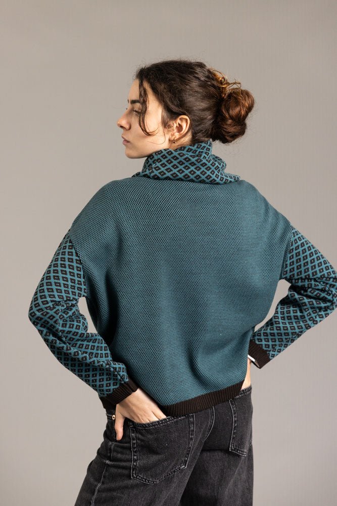 Jersey Cuello ARPIOT Turquesa - Olokuti