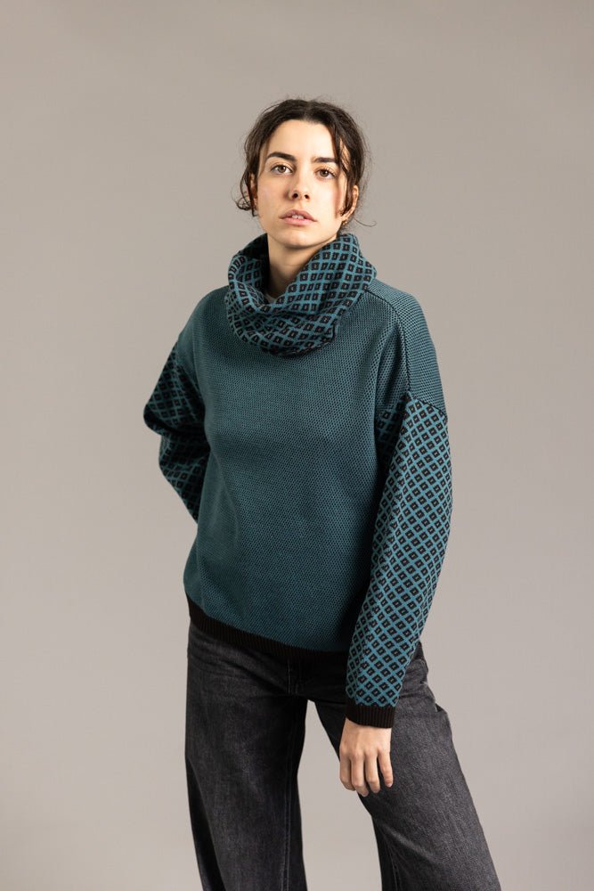 Jersey Cuello ARPIOT Turquesa - Olokuti