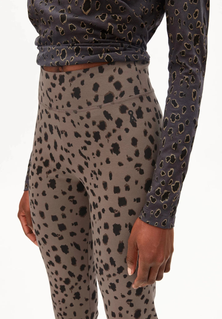 Leggings LEO REHMAA Walnut cream - Olokuti