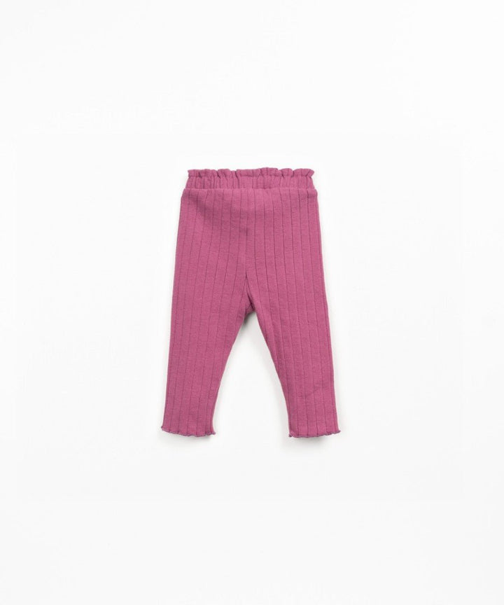 Leggings Rib Beetroot - Olokuti