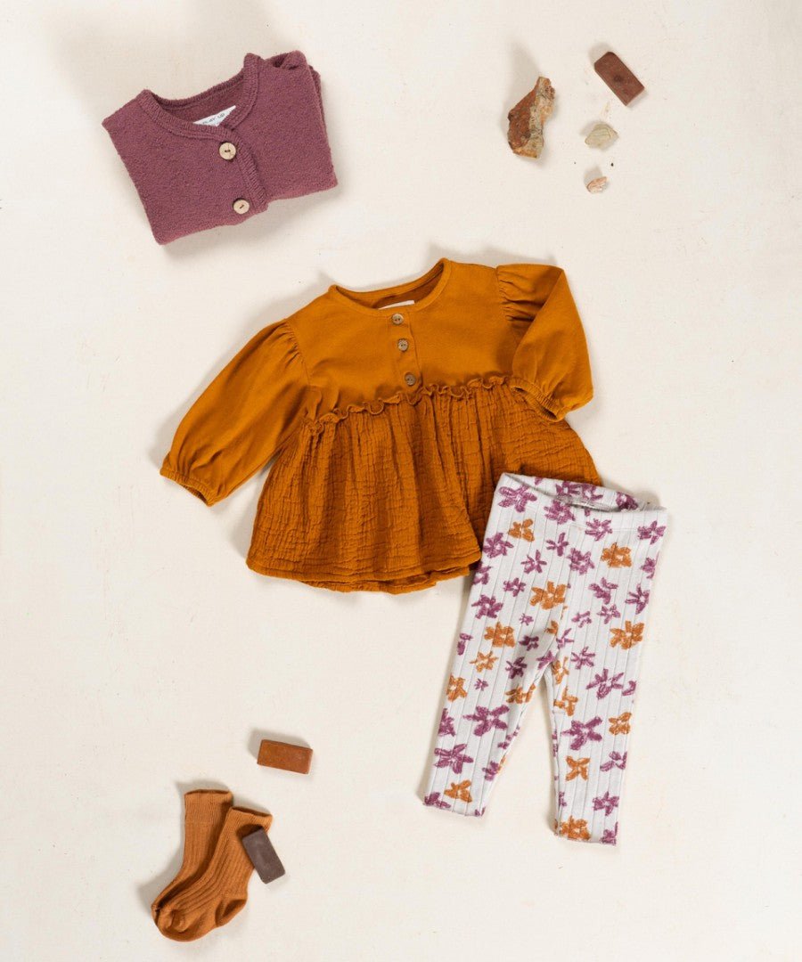 Leggings Rib estampado Tones - Olokuti