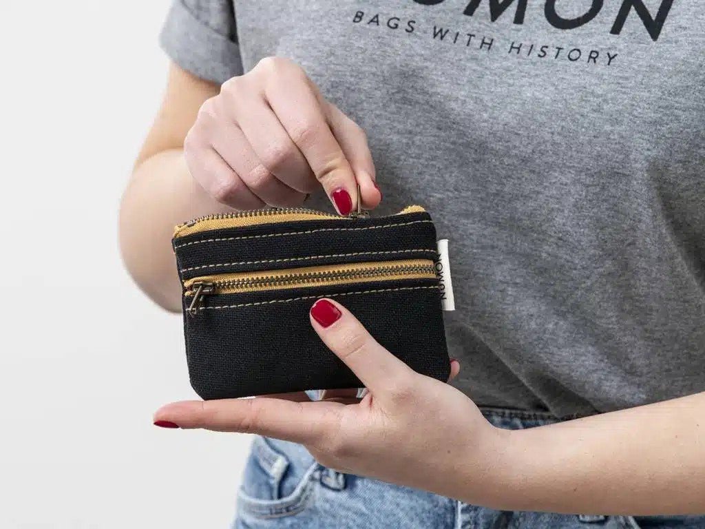 Monedero Doble Reciclado Estampado - Olokuti